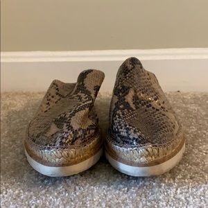 Free People Snakeskin Loafer